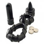 Buzz Buddies Excitement Ring - Black Sex Toy