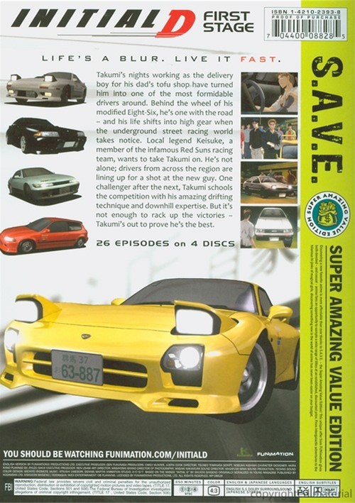 Initial D - First Stage: Complete Collection (S.A.V.E. Edition) - Fandom  Post Forums