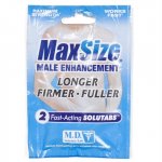 Max Size - 2 Pill Pack Sex Toy