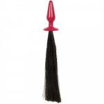Pony Play Butt PlugWhip - Medium Sex Toy