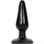 Medium Plug - Black Sex Toy
