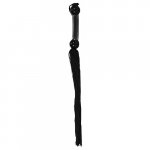 Rubber Tickler Whip - Black 14 Sex Toy