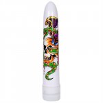 Inked Vibes - Slimline White Sex Toy
